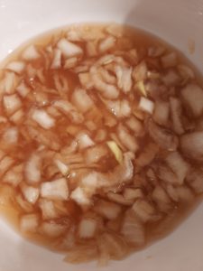 Onion Syrup in a Bowl