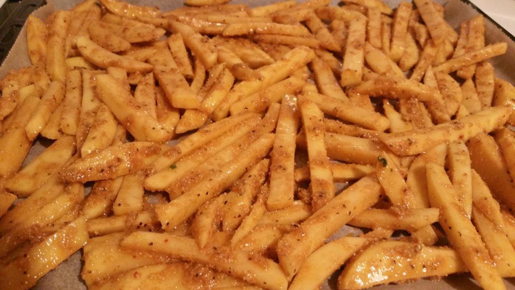 Unbaked Oven Fries