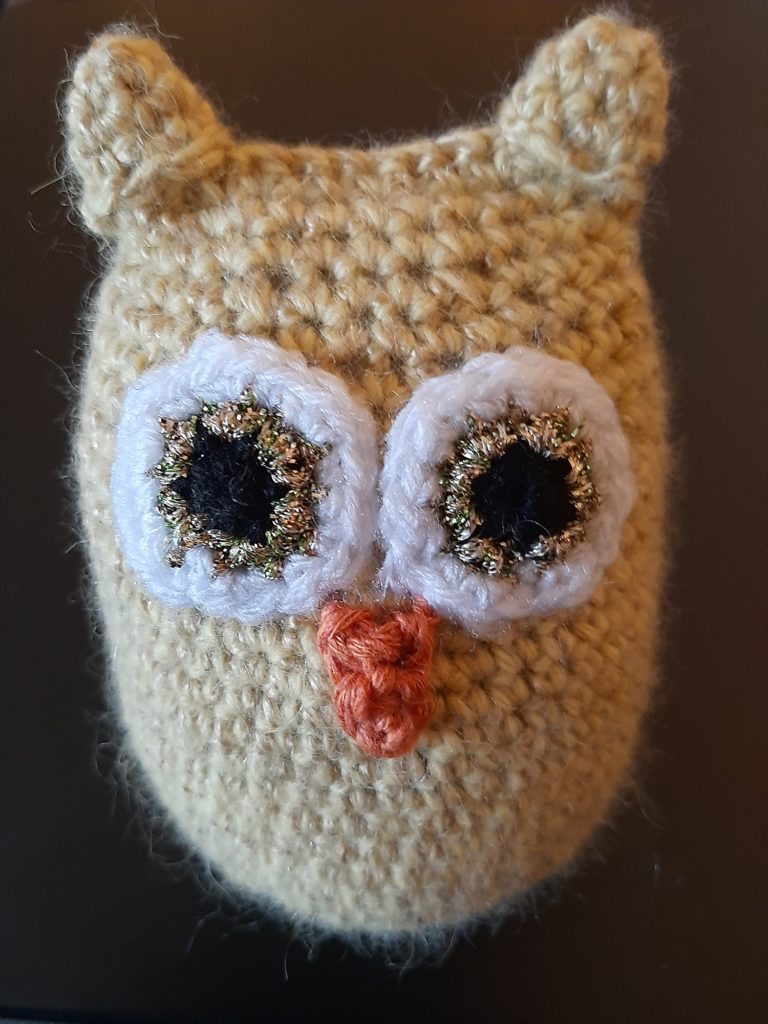 Autumn Owl Amigurumi: putting it together