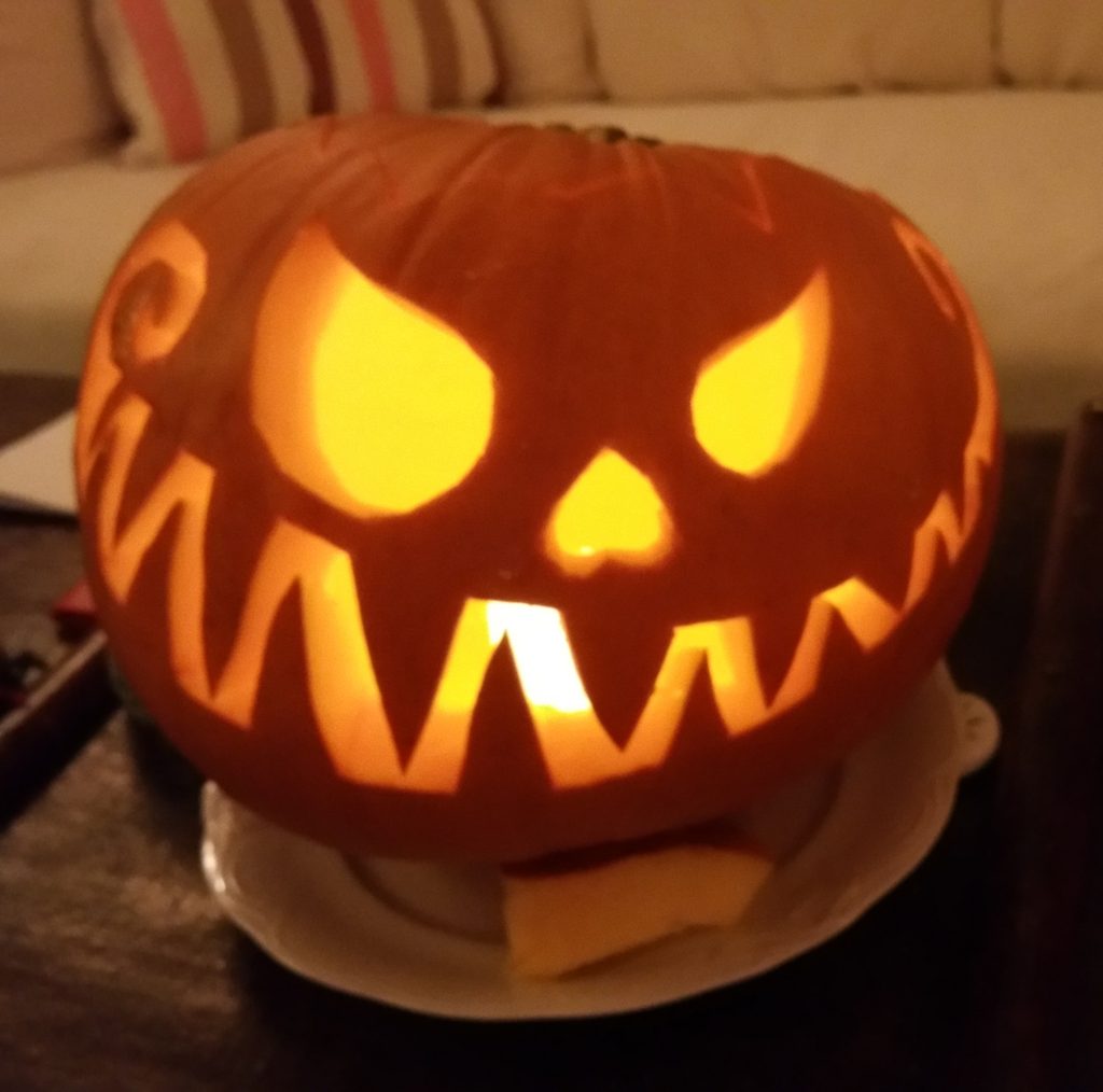 Carve your Halloween Jack-o'-lantern